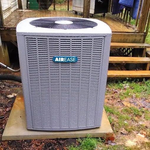 AirEase White HVAC unit